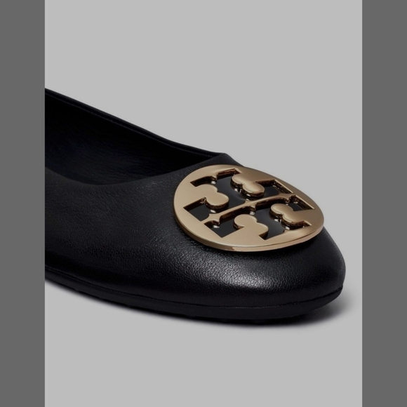 Tory Burch Black Ballet Flats - Picture 2 of 9